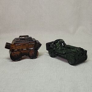 Vintage Avon Stagecoach Oland After Shave ,Vtg Avon straight 8 island lime car